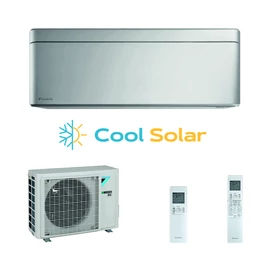 DAIKIN FTXA25BS/RXA25A Stylish ezüst inverteres split klíma (2,5 kW)
