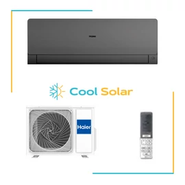 HAIER FLEXIS MATT PLUS BLACK AS25S2SF1FA-MB3 inverteres klíma 2,6 kW