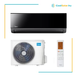 Midea MG2X-09-BL-SP Xtreme Save fekete inverter split klíma 2,6 kW