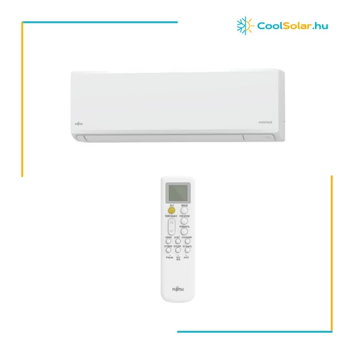 Fujitsu ECO Airstage ASEH07KNCA inverteres klíma  beltéri egység 2 kW coolsolar