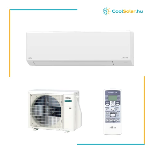 Fujitsu ECO AIRSTAGE ASEG24KLCA/AOEG24KLCA 7,1 kW inverteres klíma