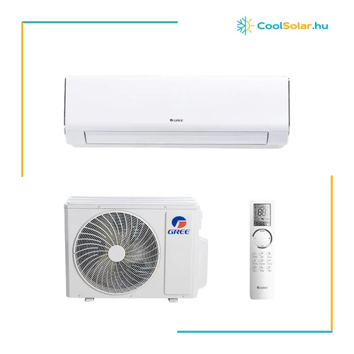 Gree G-Time GWH09BCCXB-K6DNA1A  inverter klíma szett 2,7 kW coolsolar